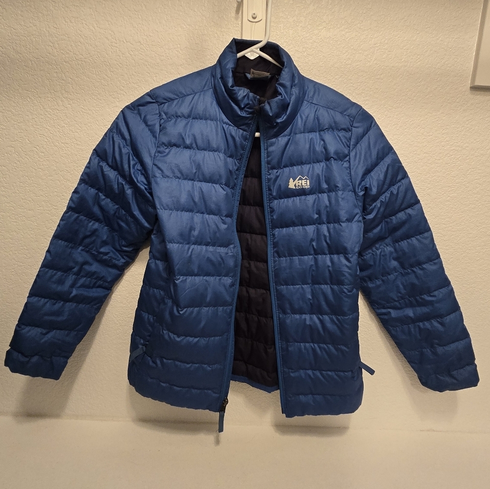 REI Vibrant Blue Quilted Jacket